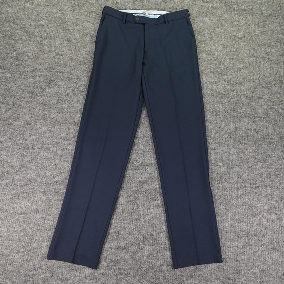 Peter Millar Pants Mens 32x34 Navy Blue Dress Franklin Performance Trouser‎